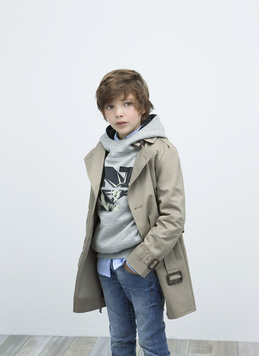 Gabardina Confort para Hombres y Niños - Orange